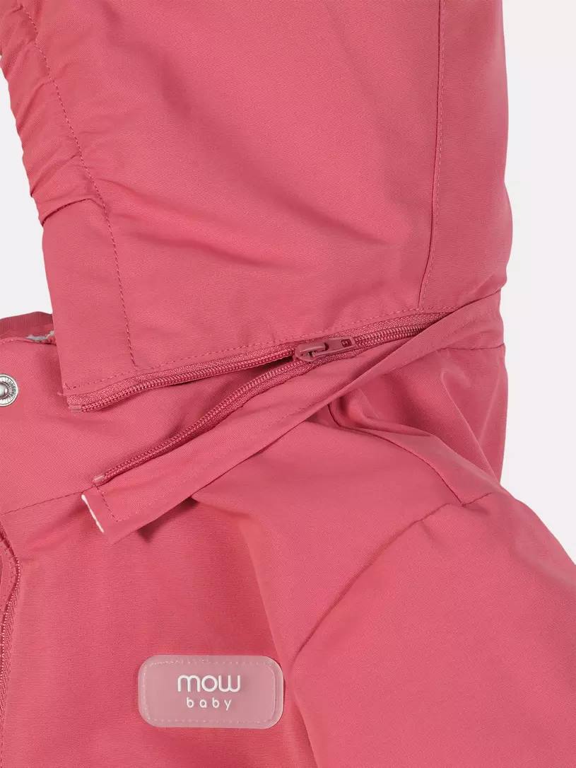 Комбинезон прогулочный детский MOWbaby Eskimo 158/18-86 (Rose, р.86) — фото 6