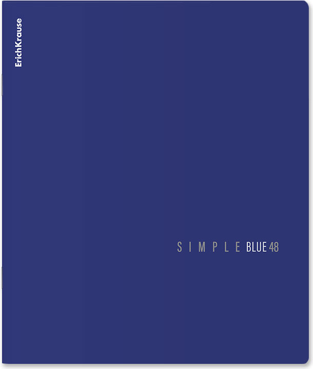 Тетрадь Erich Krause Simple Color / 65237 (48л, клетка) — фото 2