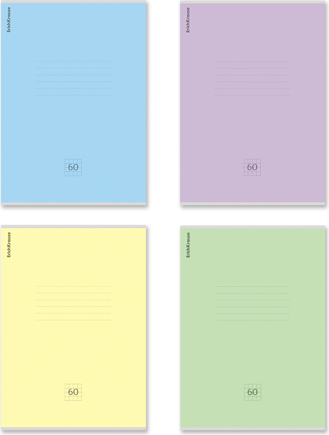Тетрадь Erich Krause Классика / 63416 (60л, клетка)