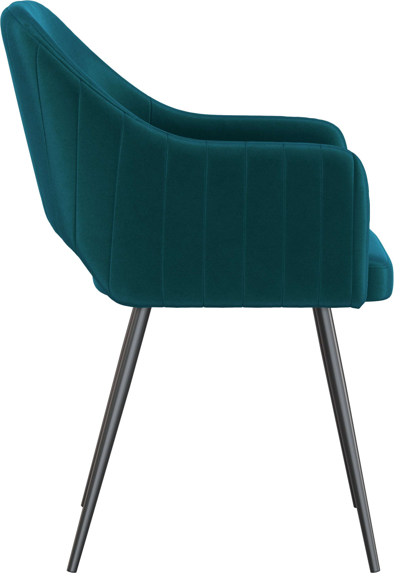Стул Олмеко Берта Т (велюр конфетти изумруд/черный) — фото 4