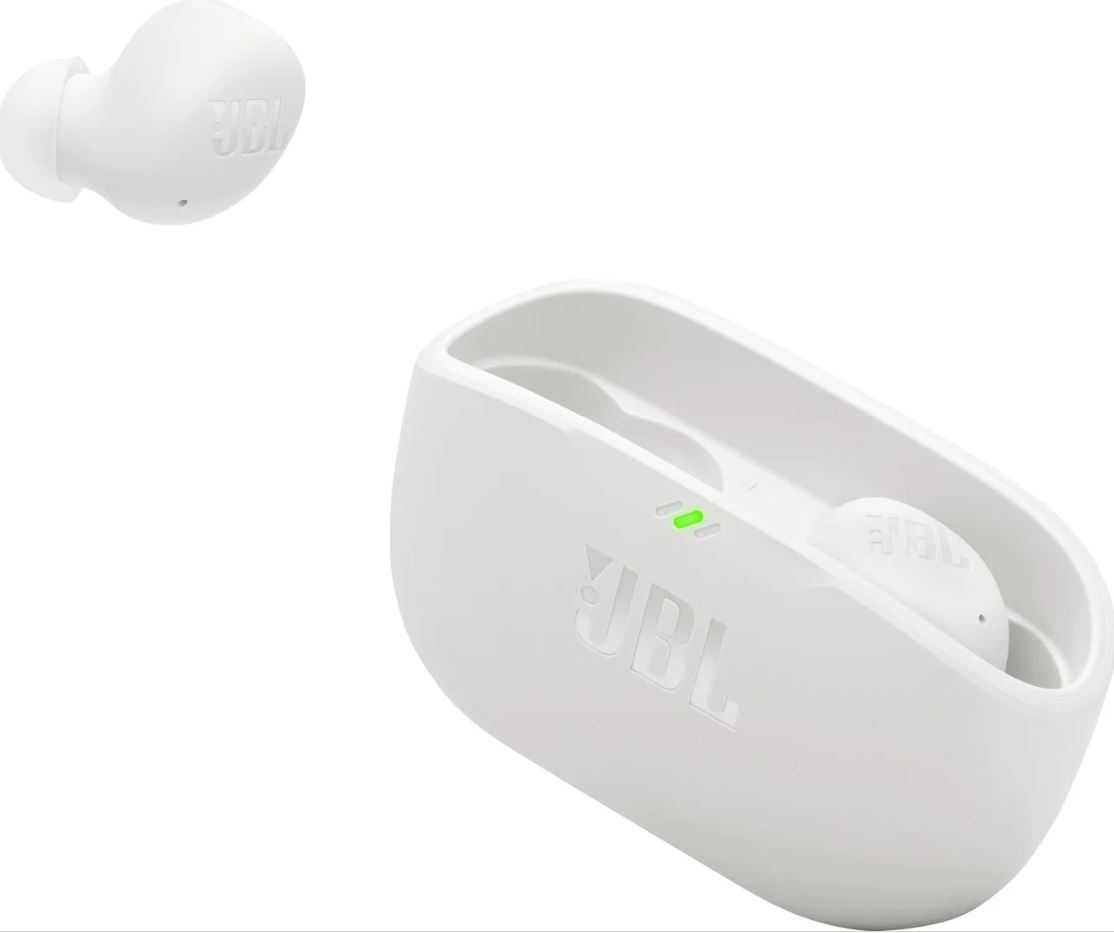Беспроводные наушники JBL Wave Buds 2 / JBLWBUDS2WHT (белый) — фото 4