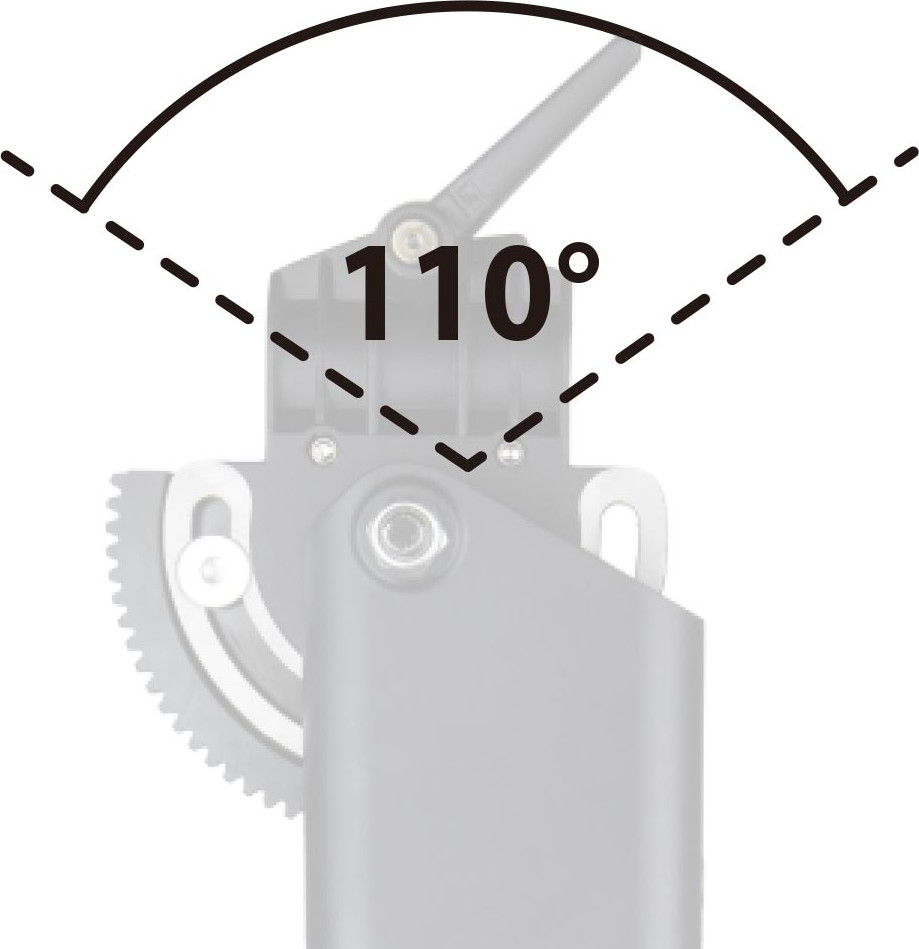 Головка для кронштейна Kupo KCP-646 Heavy Duty Tilt Head W/ Crank Handle — фото 3