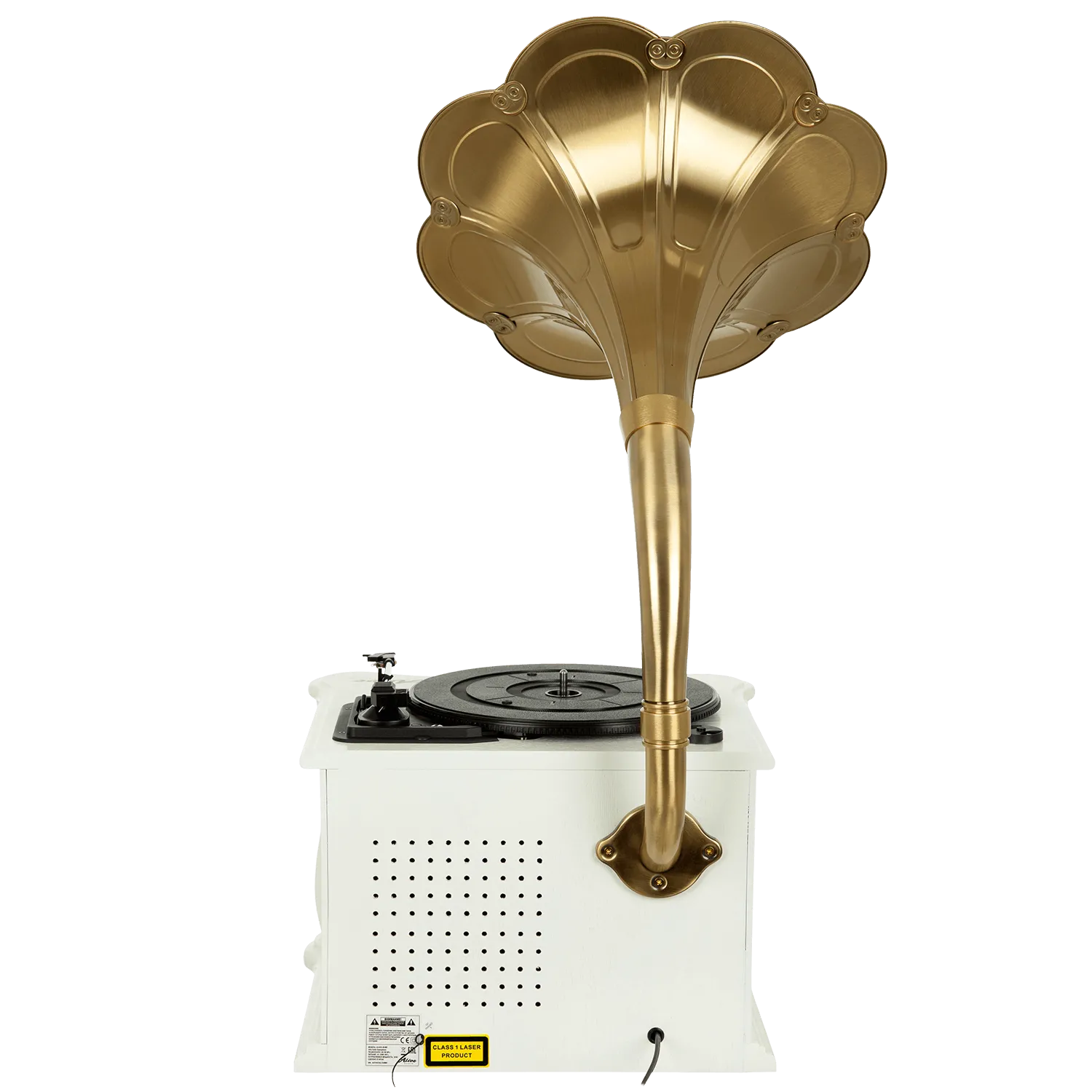 Проигрыватель виниловых пластинок Alive Audio Gramophone AA-HOC-08-WH — фото 4