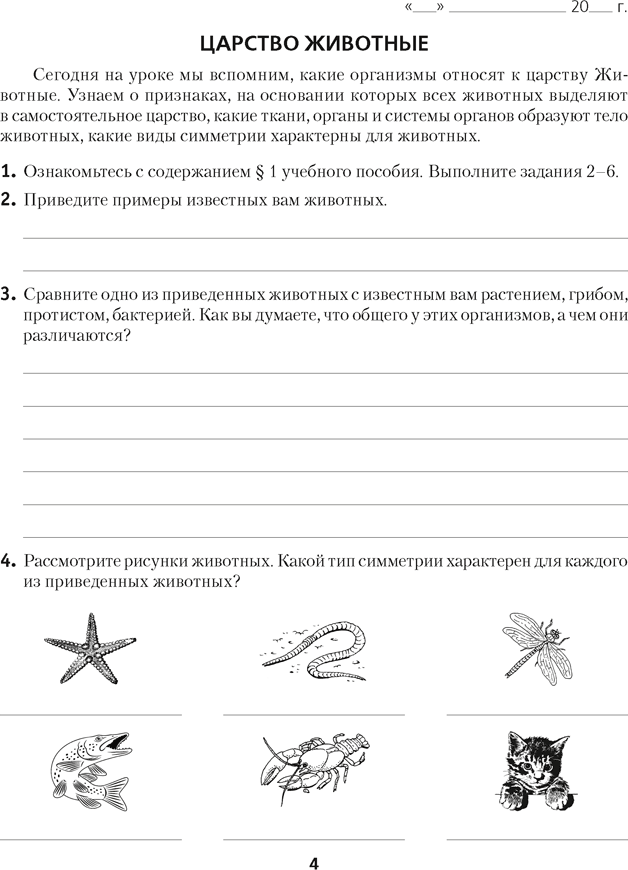 Рабочая тетрадь Аверсэв Биология. 8 класс. 2025, мягкая обложка (Лисов Николай) — фото 2