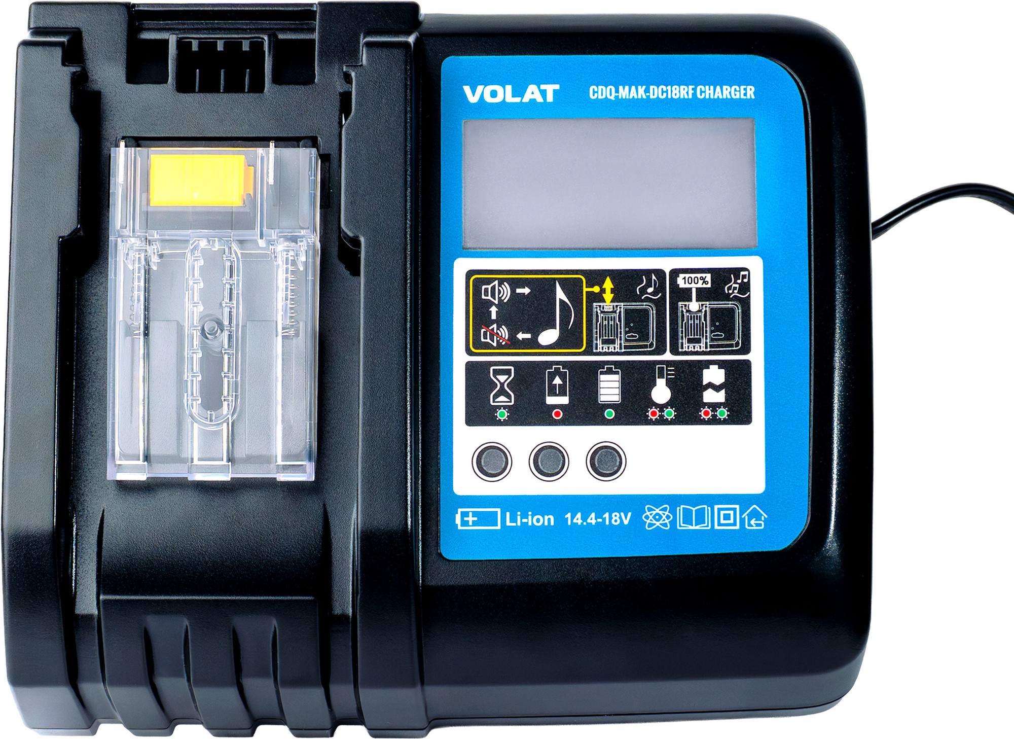 Зарядное устройство для электроинструмента VOLAT Для Makita VT-CDQ-MAK-DC18RF