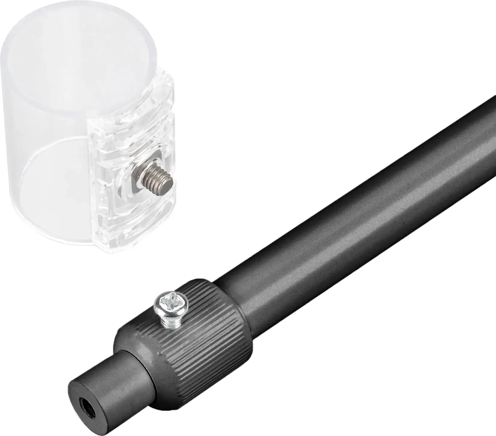 Крепление для светодиодной ленты Arlight MonLIGHT-HOR-BOOM-D25 Black / 048366