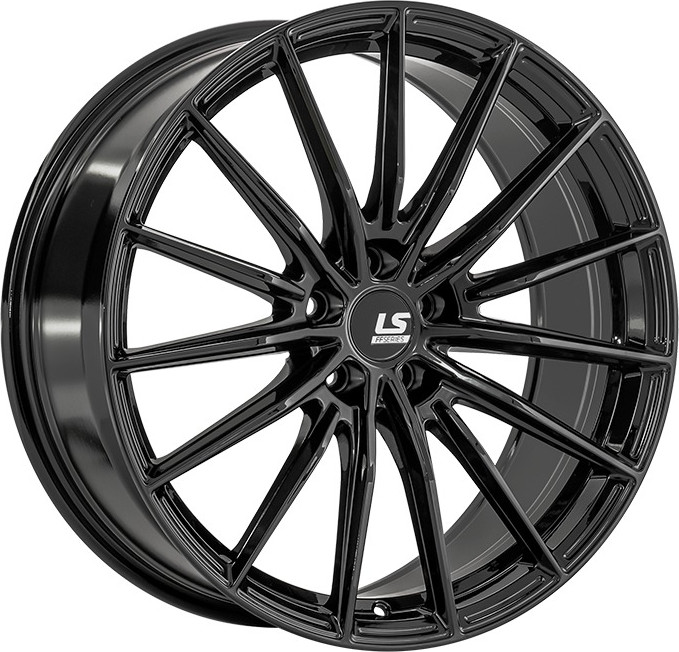 Литой диск LS wheels FlowForming RC63 20x8.5" 5x108мм DIA 65.1мм ET 38мм BK