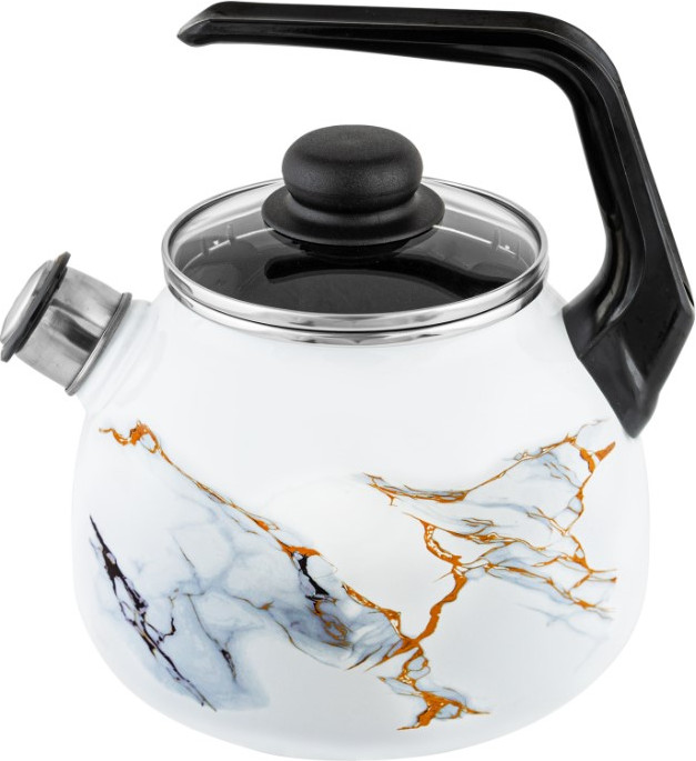 Чайник со свистком Appetite Marble 4с209я — фото 3