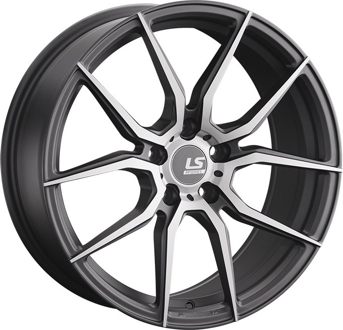 Литой диск LS wheels FlowForming RC36 18x8" 5x114.3мм DIA 67.1мм ET 40мм MGMF