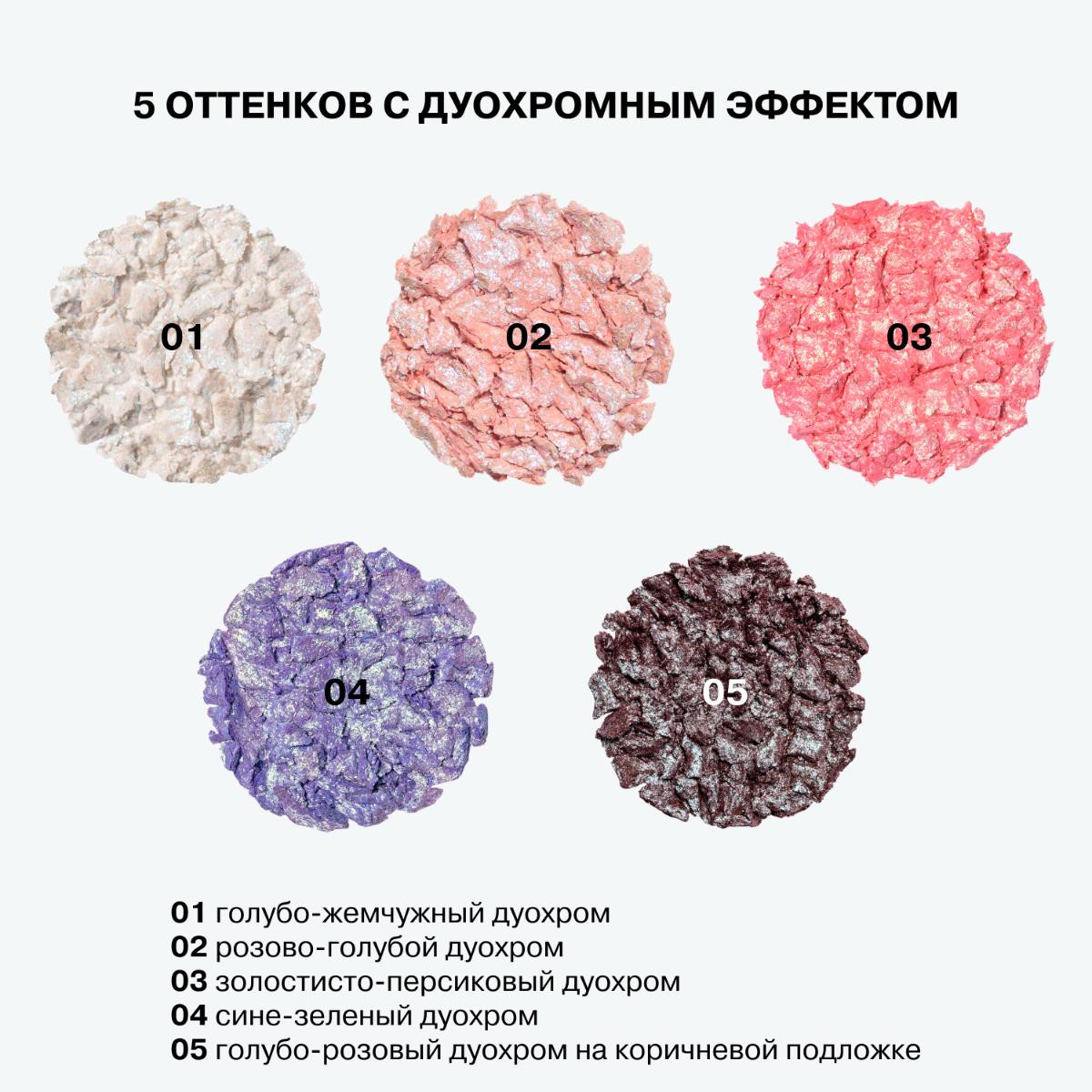 Тени для век Influence Beauty Duochrome Eyeshadow Neochrome тон 05 — фото 5