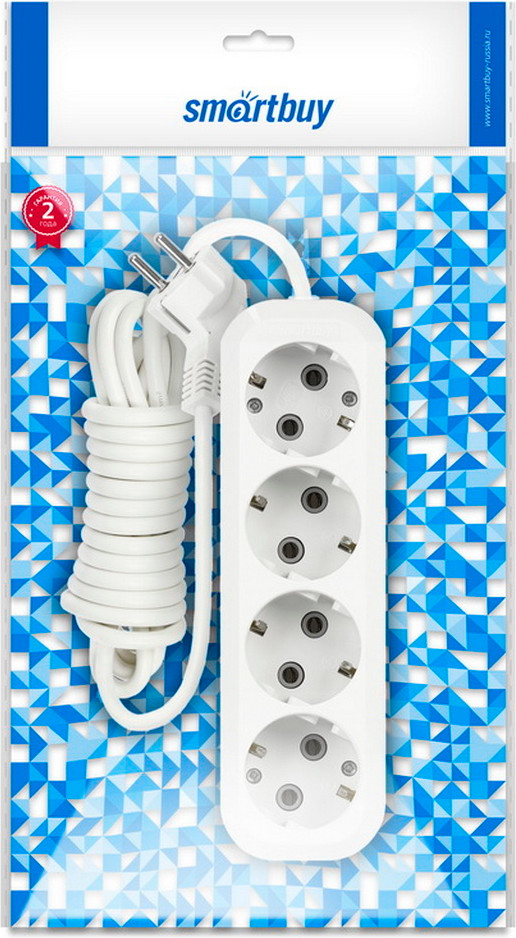 Удлинитель SmartBuy SBE-16-4-02-Z — фото 3