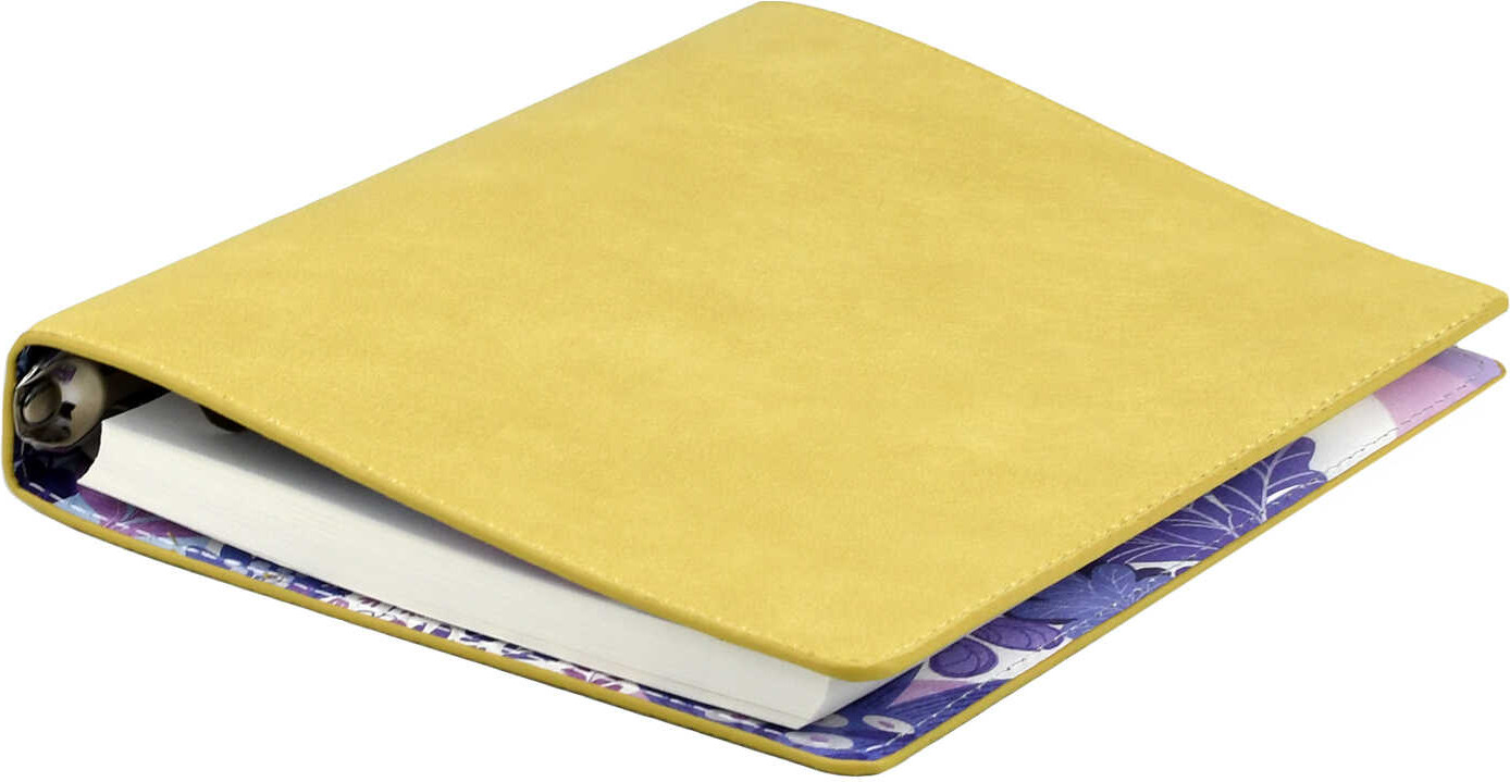 Записная книжка Escalada Бакскин / 70713 (120л, желтый) — фото 4