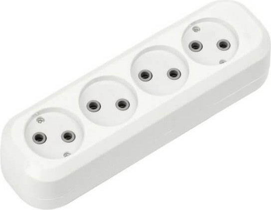 Колодка удлинителя SmartBuy SBE-10-4-00-N (без заземления)