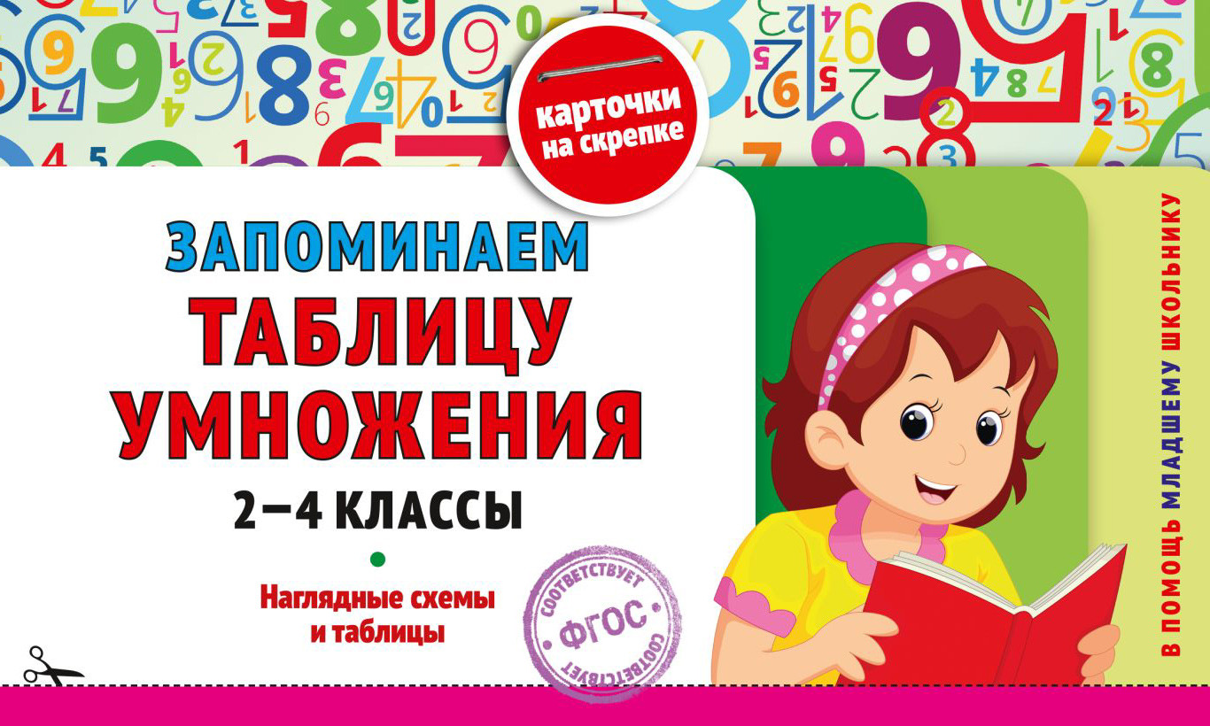 Учебное пособие Эксмо Запоминаем таблицу умножения: 2-4 классы, мягкая обложка (Королев Владимир)