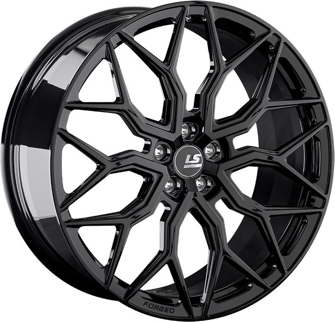 Литой диск LS wheels Forged FG13 22x11" 5x112мм DIA 66.6мм ET 45мм BK