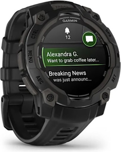 Умные часы Garmin Instinct 3 Amoled 45mm / 010-02936-00 (черный) — фото 3