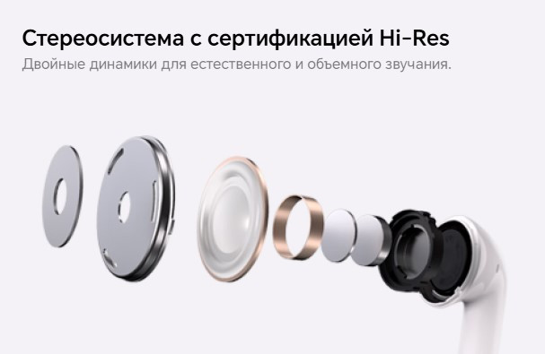 Беспроводные наушники HONOR Choice Earbuds X7 Pro / KSN-ME00 (серый) — фото 2