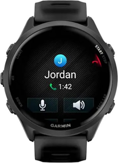 Умные часы Garmin Forerunner 570 47mm / 010-02971-00 (темно-серый, черный ремешок) — фото 5