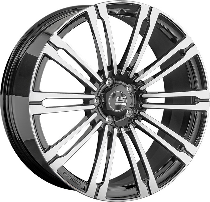 Литой диск LS wheels Forged FG16 22x9.5" 5x120мм DIA 72.6мм ET 49мм BKF