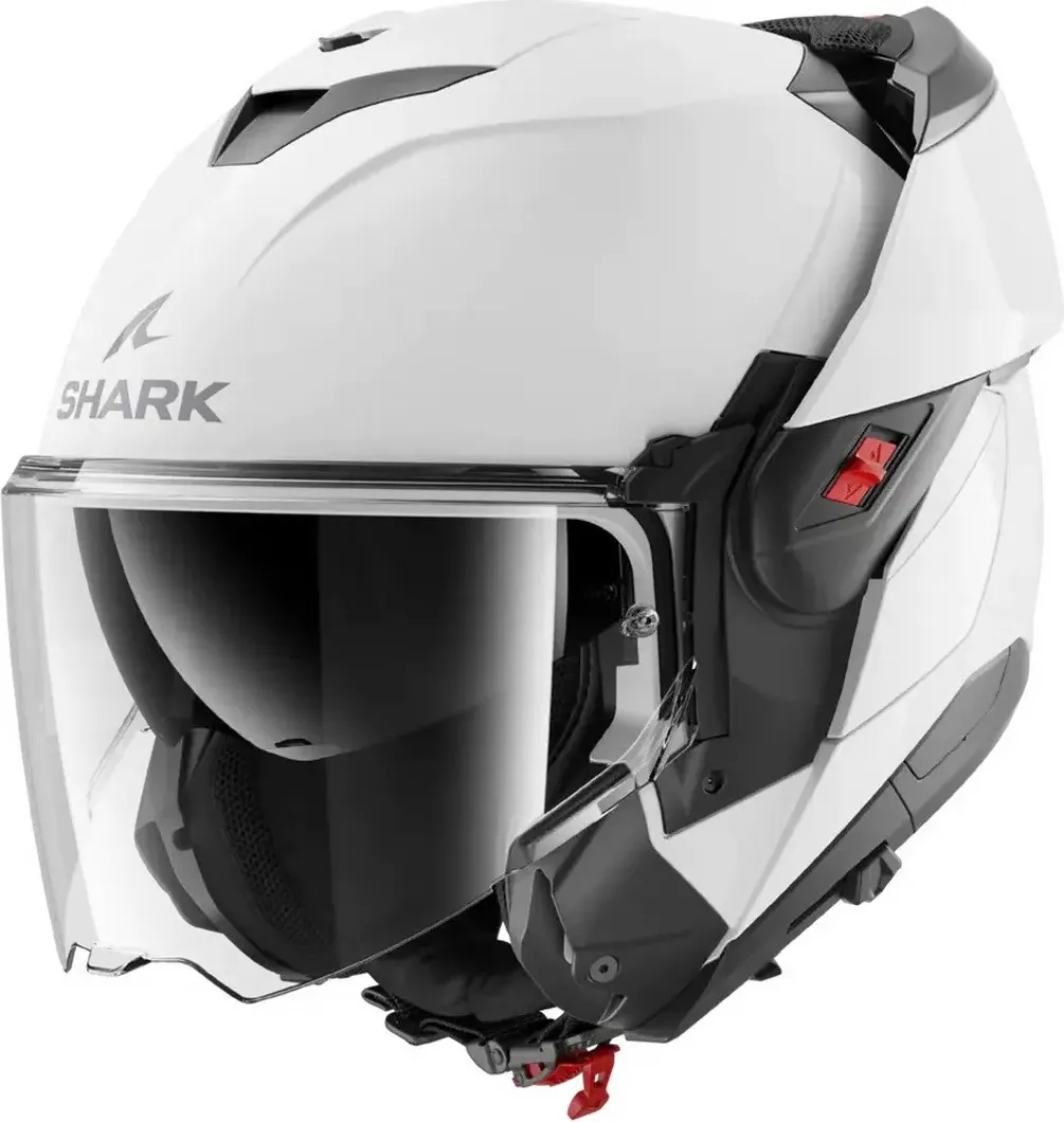 Мотошлем Shark Helmets Oxo Blank / HE8700E-W05-M (M, белый) — фото 3