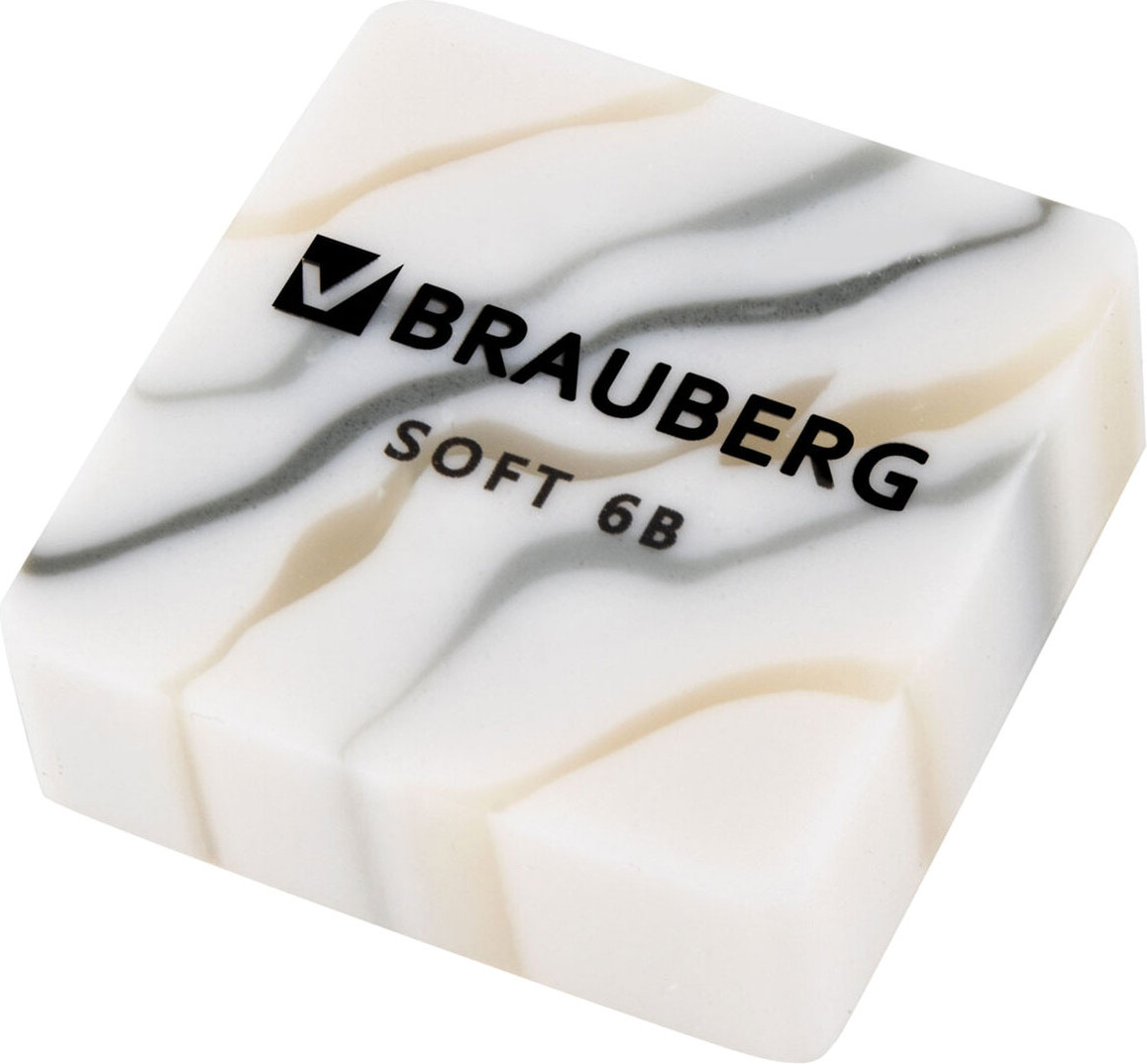 Набор ластиков Brauberg Marble / 272735 (6шт)