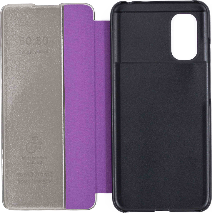 Чехол-книжка Bingo Smart для Poco M5 (фиолетовый) — фото 4
