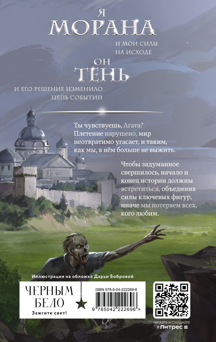 Художественная книга Черным-бело Морана и Тень. Видящий (Арден Л. 9785042222696) — фото 2