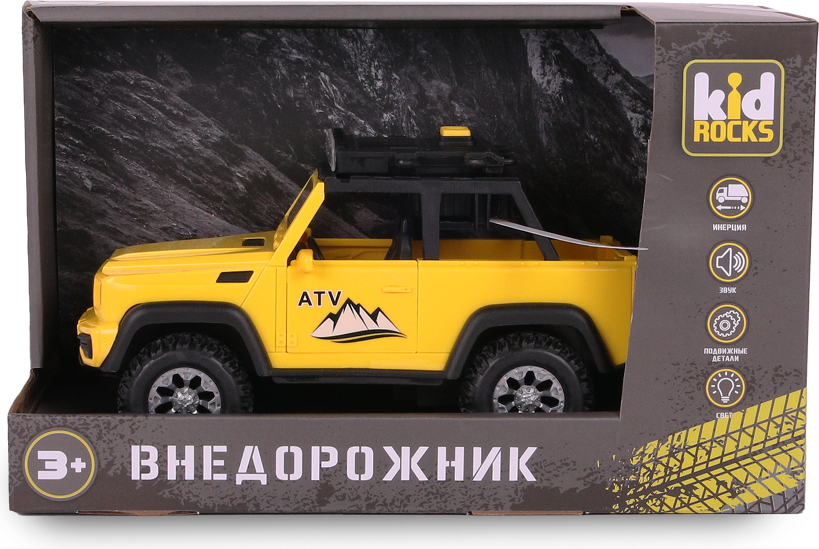 Масштабная модель автомобиля Kid Rocks Машинка-внедорожник AB-2137 — фото 6