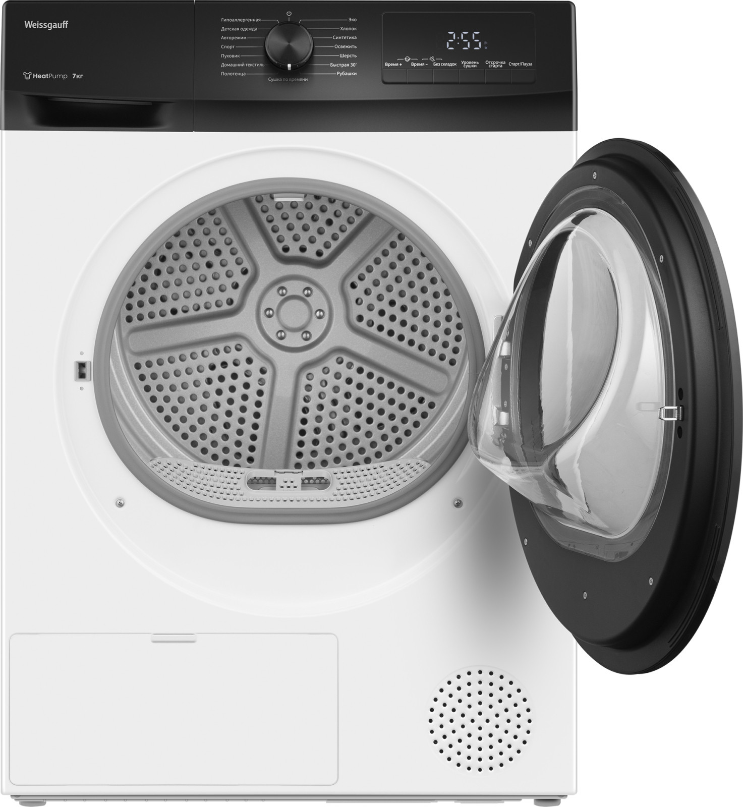 Сушильная машина Weissgauff WD 4948 Heat Pump — фото 2
