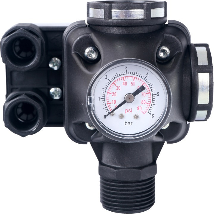 Реле давления Stout PM5-3W 1-5 бар / SCS-0001-000053 (со встроенным манометром)