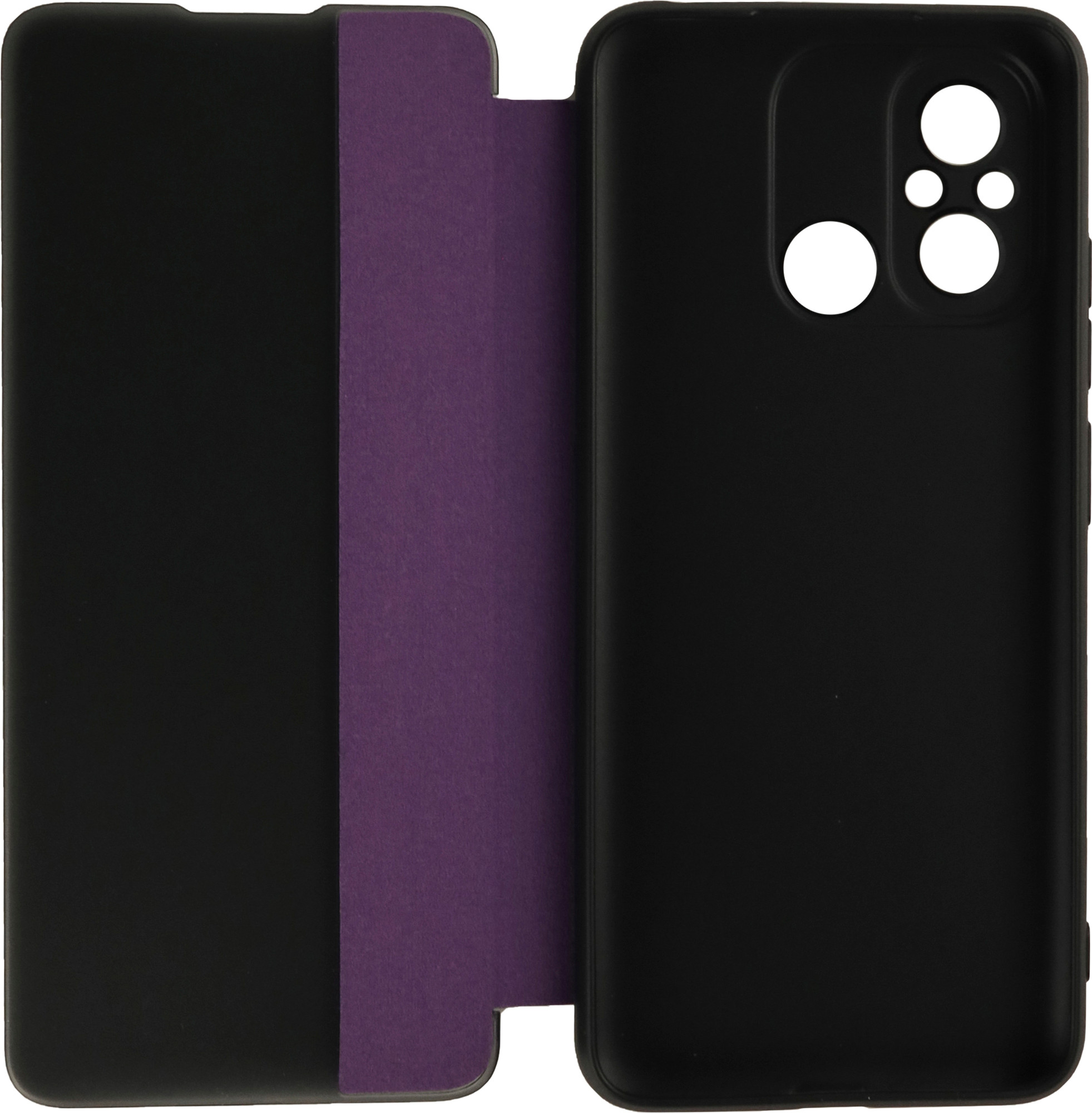 Чехол-книжка Bingo Smart для Xiaomi Redmi 12C (фиолетовый) — фото 3