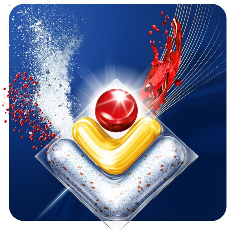 Капсулы для посудомоечных машин Finish Ultimate All in 1 Lemon (100шт) — фото 2