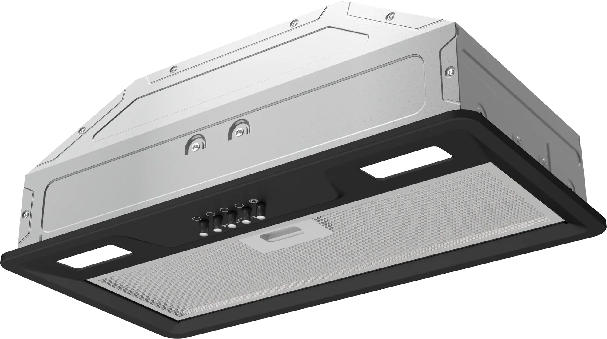 Вытяжка скрытая Krona Kate 600 PB V2 / КА-00011819 (черый)