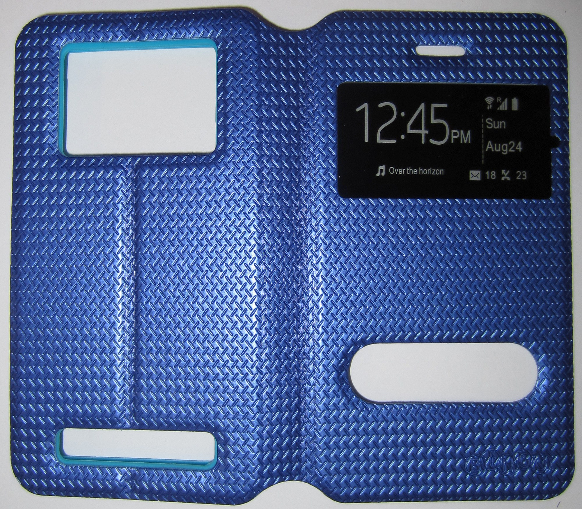Чехол-книжка Bingo U2WH-Series с экраном 4.5 – 4.8" (синий) — фото 5