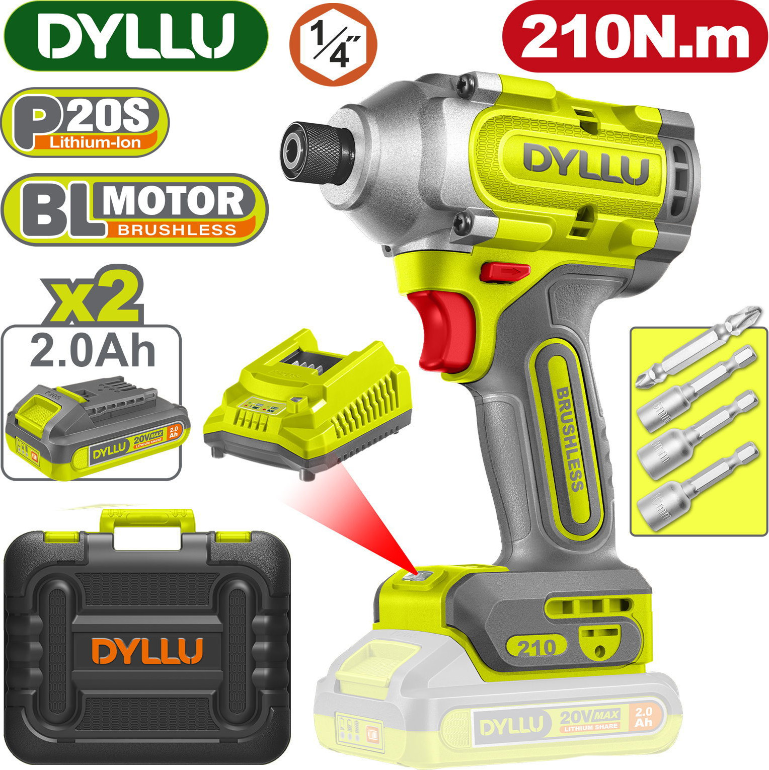 Винтоверт DYLLU DTCD2B21 — фото 2