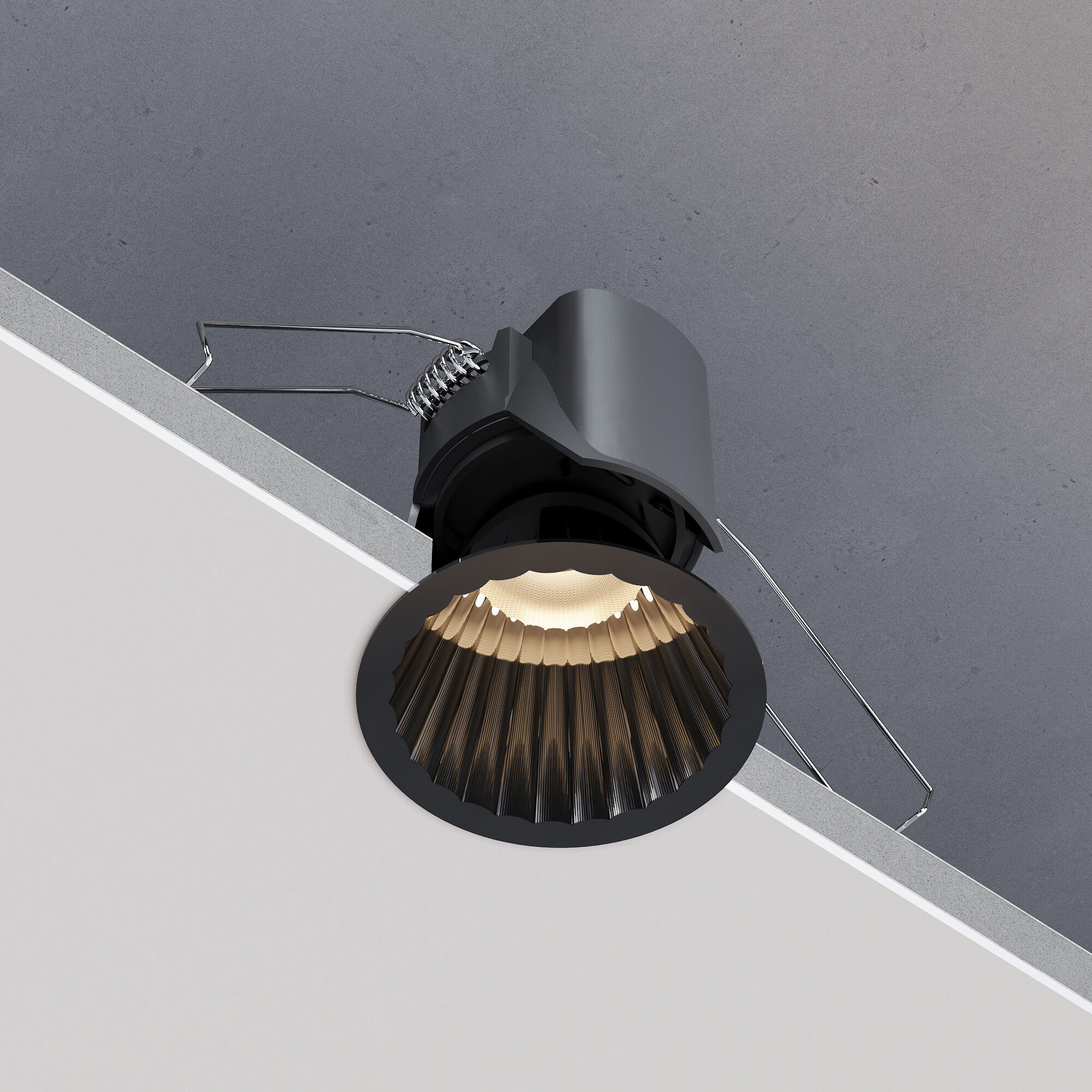 Точечный светильник Elektrostandard 15274 LED 12W 3000K IP44 (черный жемчуг) — фото 2