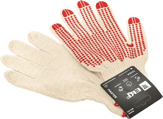 Перчатки защитные EKF pe10ct-9-mas (9р.)