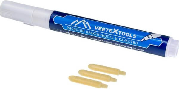 Маркер строительный Vertex Tools 0022-140 (белый) — фото 2