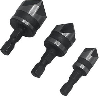 Набор зенкеров Vertex Tools 0987-12-16-19 (3шт)