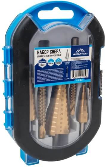 Набор сверл Vertex Tools 4-12-368
