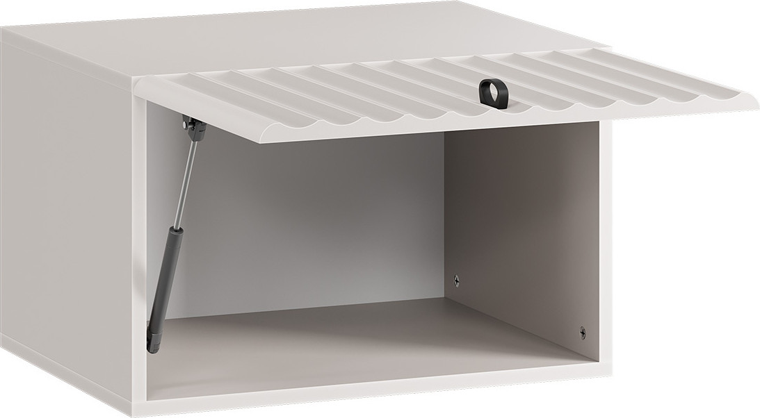 Шкаф навесной ТриЯ Тиффани 546 / 415.007.000 (кашемир/кашемир матовый) — фото 4