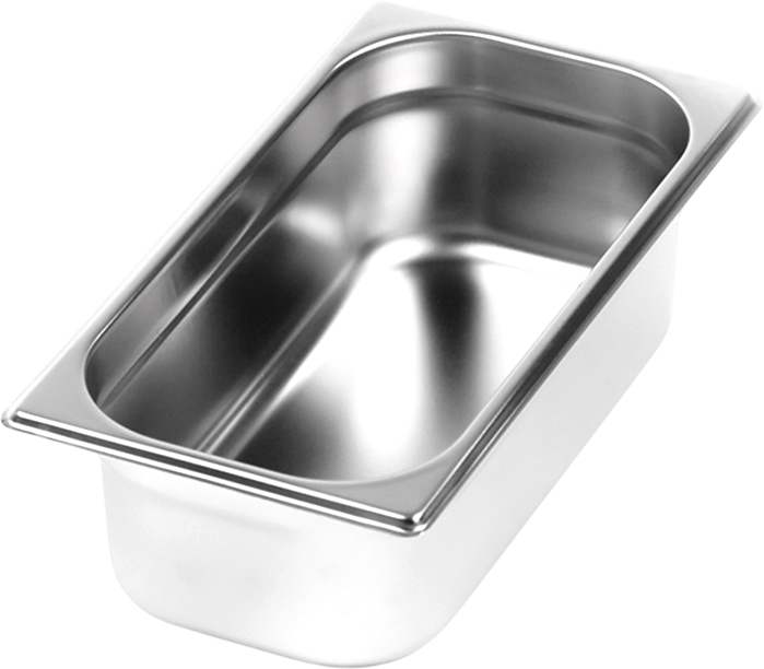 Гастроемкость Luxstahl 1/3х4'' 327х176х100 / га00016