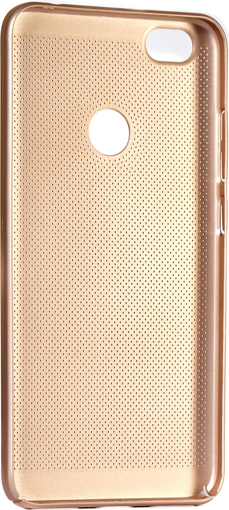 Чехол-накладка JZZS Breathable для Xiaomi Redmi 5A (золотистый) — фото 2