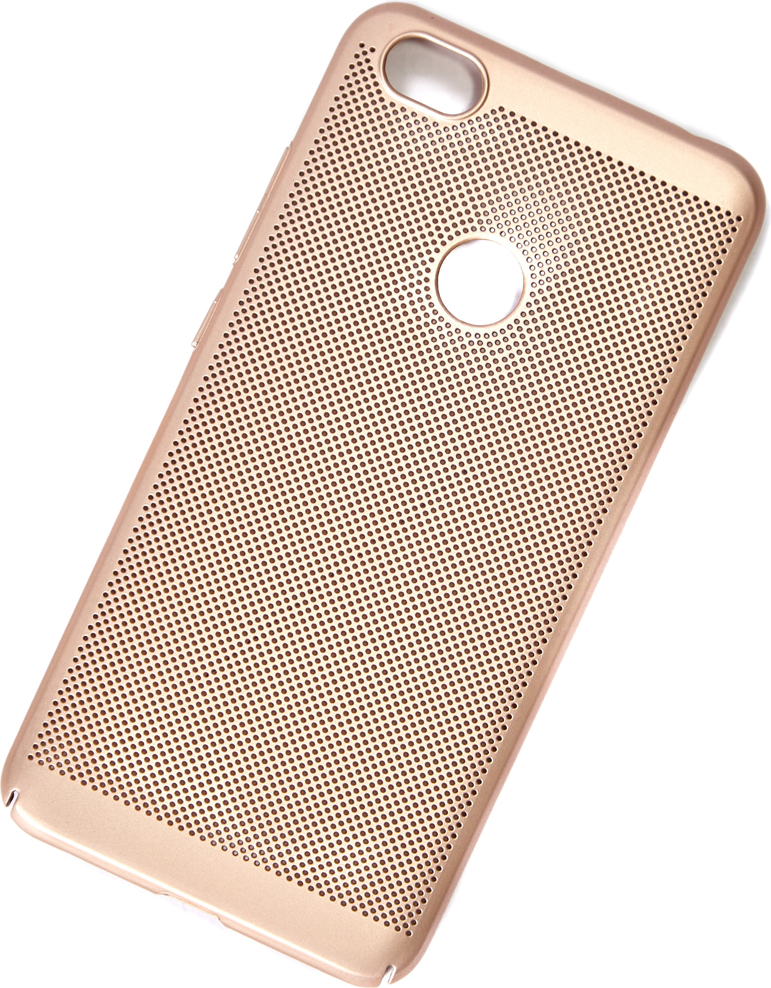 Чехол-накладка JZZS Breathable для Xiaomi Redmi 5A (золотистый) — фото 3