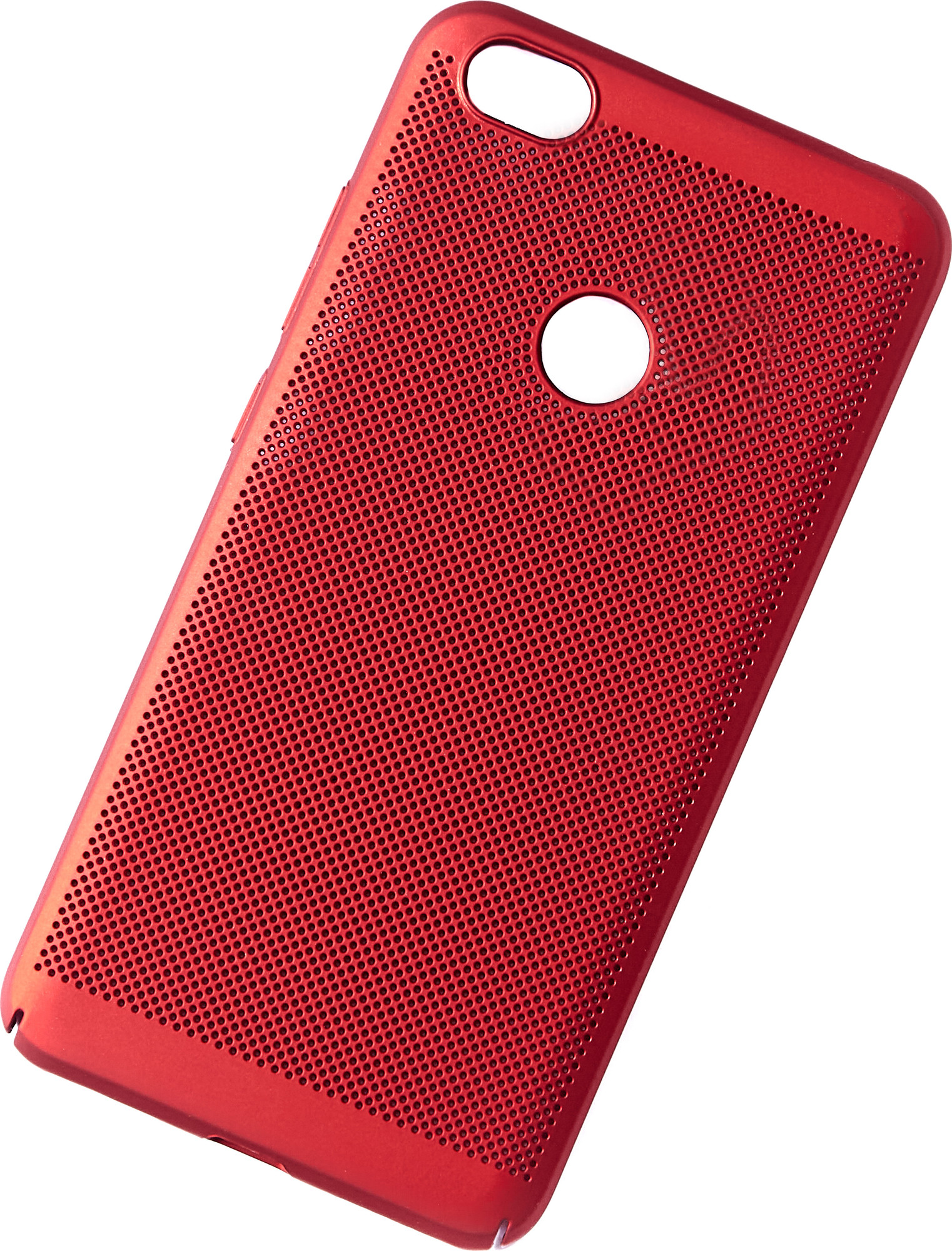Чехол-накладка JZZS Breathable для Xiaomi Redmi 5A (красный) — фото 2