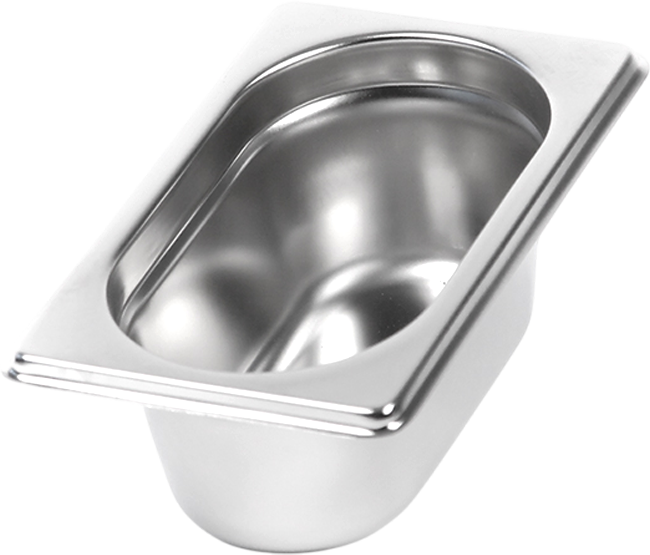 Гастроемкость Luxstahl 1/9х2.5'' 176х109х65 / га00027