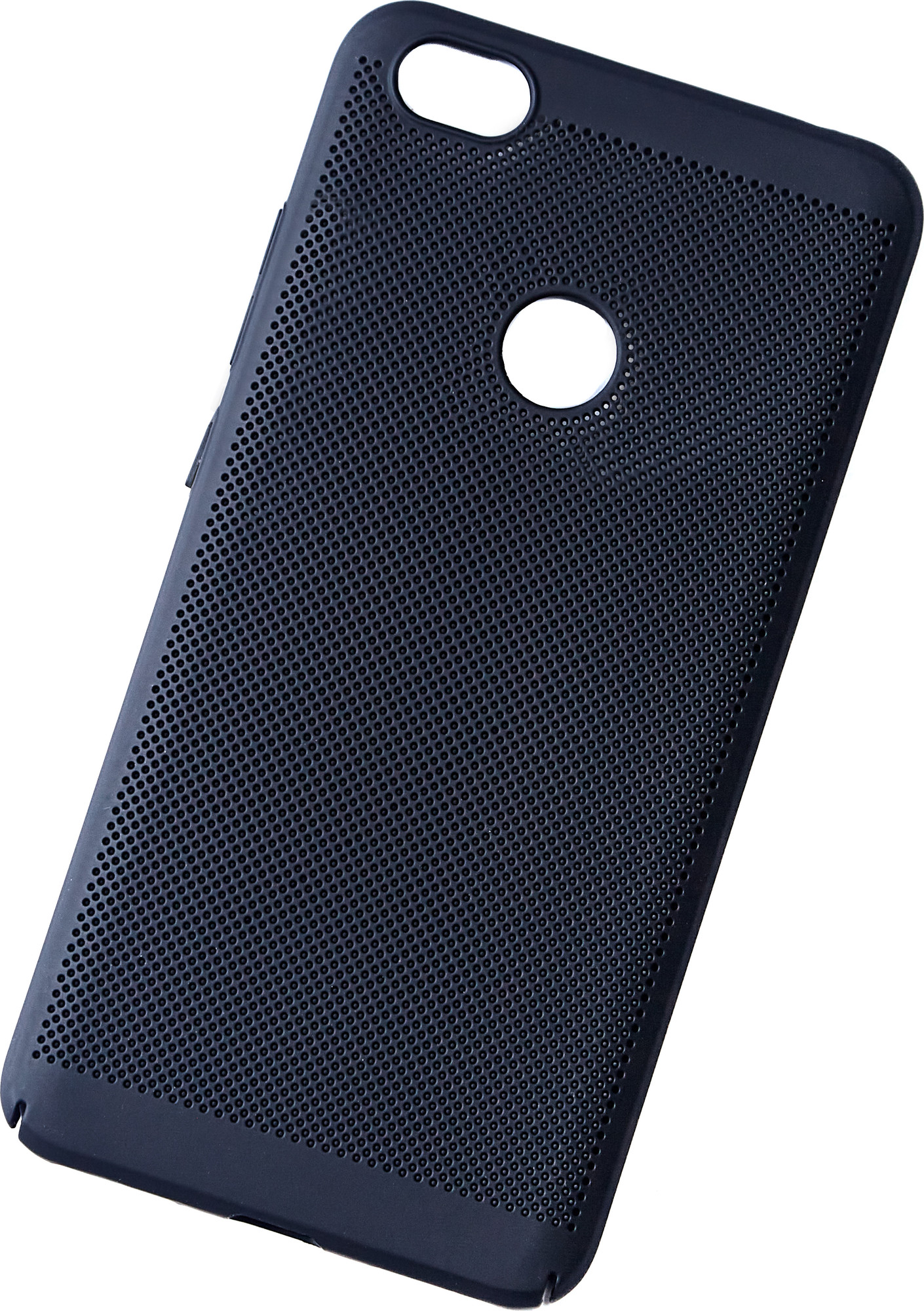 Чехол-накладка JZZS Breathable для Xiaomi Redmi 5A (черный) — фото 3