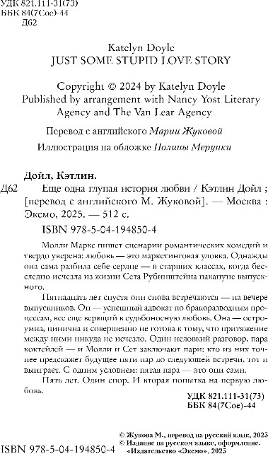Художественная книга Inspiria Еще одна глупая история любви, мягкая обложка (Дойл Кэтлин) — фото 3