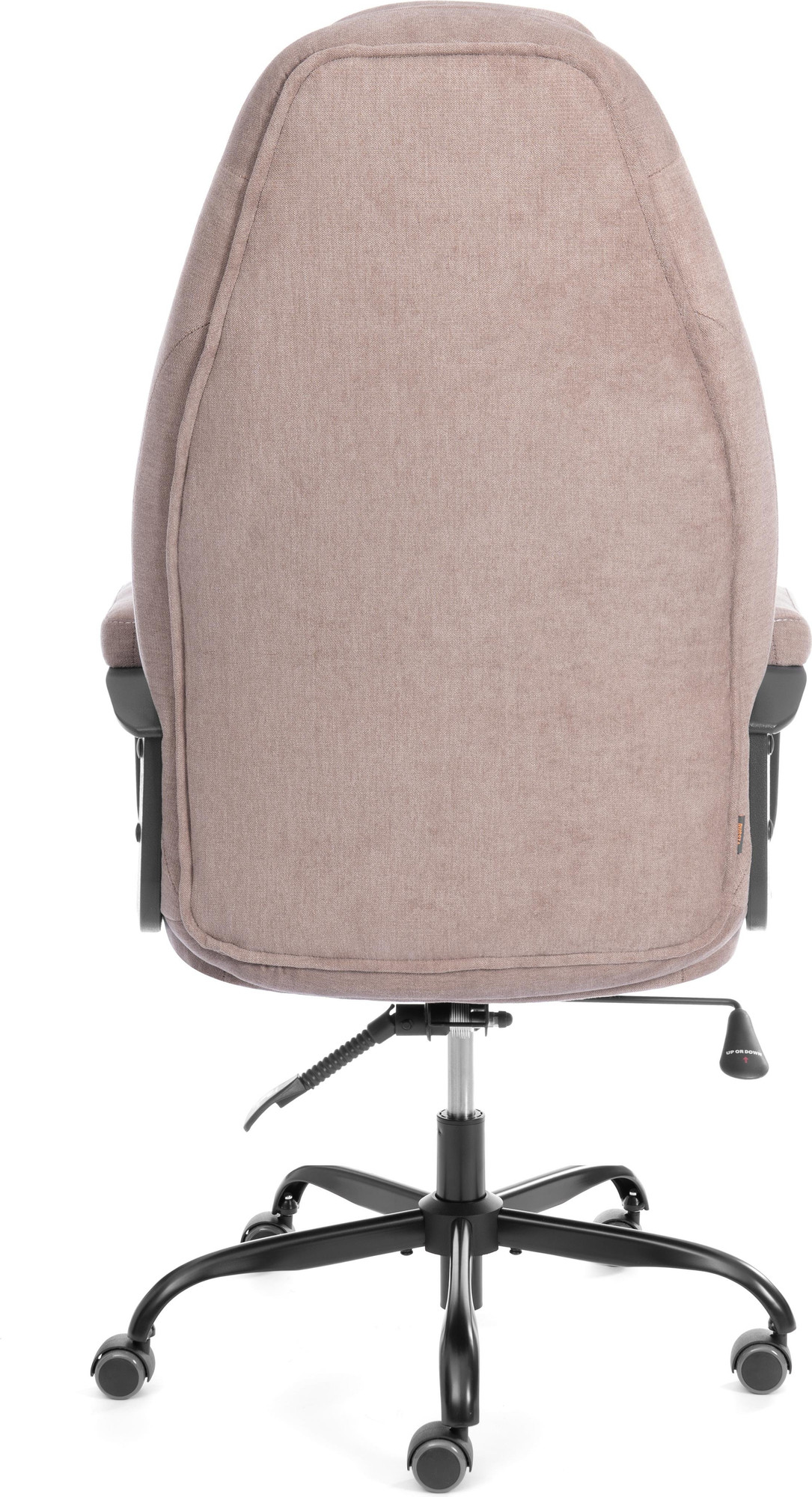 Кресло офисное Tetchair Boss metalBL (ткань, светло-коричневый, KUB 03) — фото 5