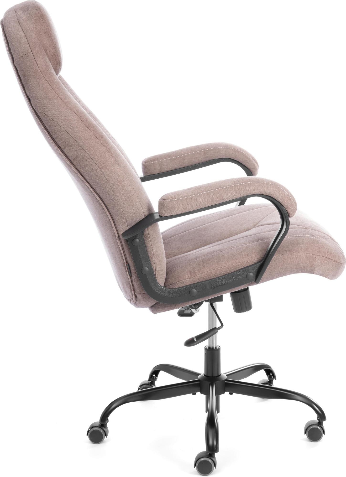 Кресло офисное Tetchair Boss metalBL (ткань, светло-коричневый, KUB 03) — фото 3